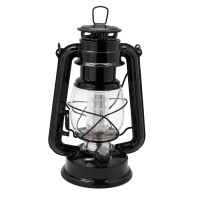 Yakii Led Vintage Lantern Metal Hanging Hurricane Lantern 12 Led Dimmer Switch Cold White Battery Operated Lantern Power Outage