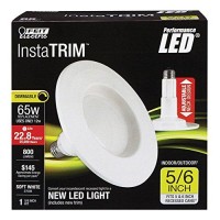 Feit Electric Ledr56/827/Med/2 800 Lumen 2700K Adjustable 5 & 6 Inch Dimmable Retrofit Kit, 1 Count (Pack Of 1)