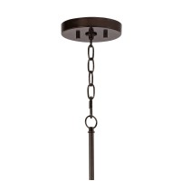 Possini Euro Design Ava Tiger Bronze Drum Pendant Chandelier 20