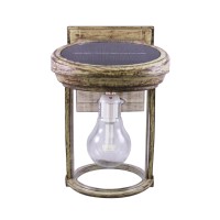 Solar Coach Lantern - Cast Aluminum - Weathered Bronze