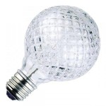 Westinghouse 05017 40 Watt Eco-Halogen G25 Cut Glass Light Bulb,White (1 Pack)