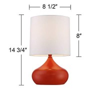 Mid Century Modern Contemporary Mini Accent Table Lamps 14 3/4