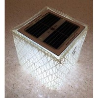 Solight Design Outdoor Solar-Powered Light, Inflatable Led Lantern - Waterproof, Compact, Portable - Solarpuff Bright White