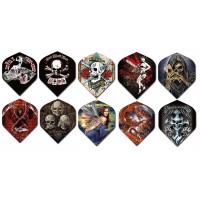 5 Sets (15 Pieces) Alchemy Standard Size Dart Flights - Assorted Designs