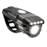 Cygolite Dash Pro- 600 Lumen Bike Light- 5 Night & 3 Daytime Modes- Compact & Durable- Ip64 Water Resistant- Sturdy Flexible Mount- Usb Rechargeable Headligh, Black, Dsh-600-Usb