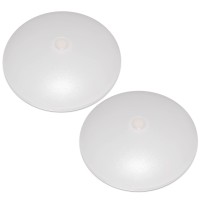 Dream Lighting Rv Puck Lights Led 12V Rv Interior Ceiling Light 3500K Warm White With Onoff Switch 45Inch Pack Of 2