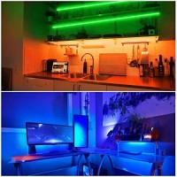 Daybetter Waterproof Led Lights For Bedroom, 32.8Ft (2 Rolls Of 16.4Ft) Led Strip Lights, 300 Leds Color Changing Rgb 44 Keys Remote Controller, 12V For Outdoor Room Home Party Christmas Decoration