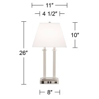 Possini Euro Design Amity Modern Table Lamp 26