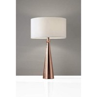 Adesso 1517-20 Linda 215 Table Lamp, Copper, Smart Outlet Compatible