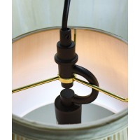 Plug In Swag Pendant Light Lampshade Conversion Kit Black - Turn Any Lampshade Into A Hanging Swag Lamp In Seconds - Perfect For Apartments, Dorms - No Wiring Needed