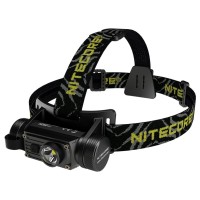 Nitecore (Sysmax Industrial) Hc60 Rechargeable Headlamp With Cool White, Black