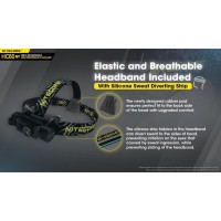 Nitecore (Sysmax Industrial) Hc60 Rechargeable Headlamp With Cool White, Black