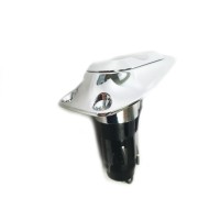 Pactrade Marine Boat 2-Prong Chrome Stern Light Pole Base Sliding Socket Plug-In