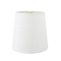 Meriville Set Of 5 Off White Linen Clip On Chandelier Lamp Shades 4Inch By 5Inch By 5Inch