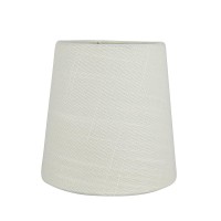 Meriville Set Of 6 Eggshell Linen Clip On Chandelier Lamp Shades 4Inch By 5Inch By 5Inch