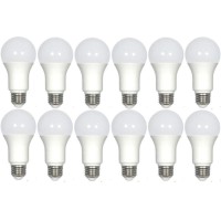 Satco S29837-9.8 Watt; A19 Led Bulbs - 3500K (12 Pack)