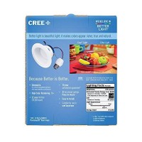 Cree Srdl4-0575000Fh-12De26-1-11 Led 4 Inch Retrofit Recessed Downlight 55W Replacement Daylight (5000K),