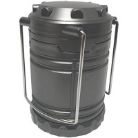 Outdoorsman By I-Zoom 600 Lumen Cob Led Collapsible Lantern - Gray