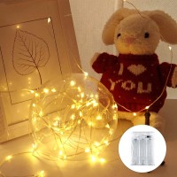 3 Pack Warm White Battery Powered Fairy Led String Lights10Ft 30Led Twinkle Lights Home Bedroom Indoor Outdoor Halloween Diwali