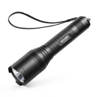 Anker Rechargeable Bolder Lc90 Led Flashlight, Pocket-Sized Torch With Super Bright 900 Lumens Cree Led, Ipx5 Water-Resistant, Zoomable, 5 Light Modes