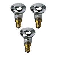 Set Of 3 R39 E17 Replacement Light Bulb Motion Lamp 30 Watt Reflector Type