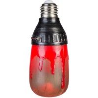 Gemmy Lightshow Halloween Bloody Red Short Circuit Bulb Flickering Light Effect!