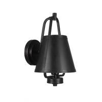 Sonora 1 Light Wall Sconce In Dark Granite Finish