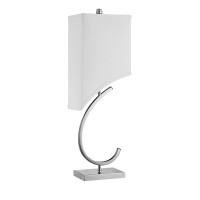 Chastain 31'' High 1-Light Table Lamp - Brushed Steel