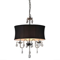 Warehouse Of Tiffany Whse Of Tiffany Rl5784 1-Light Vince Crystal Chandelier