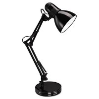 Alera Alelmp603B 675 In W X 115 In D X 22 In H Adjustable Arm Architect Desk Lamp - Black