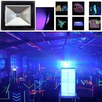 Uv Led Black Light, Houlight High Power 10W Led Black Light Flood Light Ip65-Waterproof (85V-265V Ac) For Blacklight Party Supplies, Neon Glow, Glow In The Dark, Birthdays, Blacklights, Curing