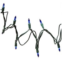 2-Pack Holiday Wonderland 100-Count Blue Color Christmas Light Set