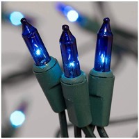 2-Pack Holiday Wonderland 100-Count Blue Color Christmas Light Set