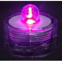 Bluedot Trading Pack Of 50 Pink Submersible Waterproof Led Candle/Tea Lights For Wedding Centerpieces, Parties, Floral Decorations, Vases, Water Fountains