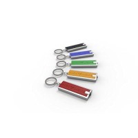 Buck Light: Powerful Led Keychain Lights, 5 Pack, Assorted Colors, Ultra Bright Flashlight, Portable Key Chain Flash Light