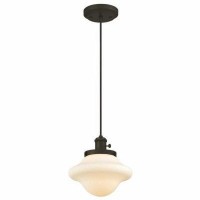 Westinghouse Lighting 6346500 One-Light Mini Pendant With Frosted Opal Glass