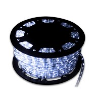 Walcut 100Ft 1080 Leds Pvc Led Rope Light Home In/Outdoor Christmas Decorative Party Lighting Cool White