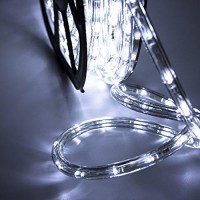 Walcut 100Ft 1080 Leds Pvc Led Rope Light Home In/Outdoor Christmas Decorative Party Lighting Cool White