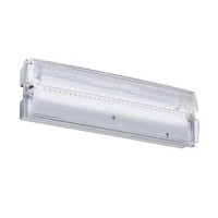 Knightsbridge 230V Ip65 4W Led Emergency Bulkhead, 4 W, White