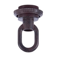 B&P Lamp Bronze Die Cast Screw Collar Loop