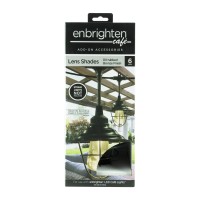 Enbrighten Cafe Addon Accessory Lens Shades Oilrubbed Bronze Finish Lens Shades Easytoinstall For Use With Enbrighten Caf