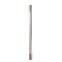 B&P Lamp 4 Inch Nickel Plated 1/8 Ip Steel Threaded Rod