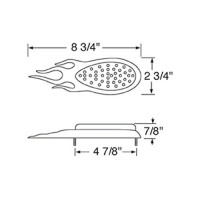 2 BRIGHT REDnbsp39 LED Tear Drop Tail Lightsnbspwith Chrome Mirror Lens and Stud Mount FlamenbspChrome Bezels Chrome Mirror look when the light is off and then shines through at their normal brightness when the light is on Light is secured by the 2 studs 