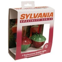 Quantity of 12 2 Packs Sylvania V1000288 2 Pack C7 Traditional Bubble Light Replacement Bulbs Glass Tube Replacement Bulb Fits Any C7 Sized Screw In Set or Candle Bulbs Begin to Bubble After Warming Up A Traditional Christmas Favorite For More than 70 Yea