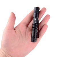 Hatori Led Mini Flashlight, Bright Small Handheld Pocket Flashlights Tactical High Lumens Pen Light For Camping, Outdoor, Emergency, 1 Pack(5.24Inch)