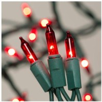 Holiday Wonderland 100-Count Red Christmas Light Set (2-Pack)