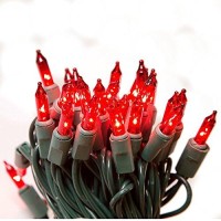 Holiday Wonderland 100-Count Red Christmas Light Set (2-Pack)