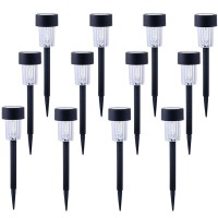 Maggift 12 Pcs Solar Pathway Lights, Landscape Lights For Outdoor, Patio, Yard Deck, Driveway And Garden