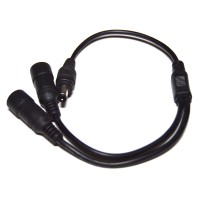 Stupidbright Y-Splitter Cable: Connects 2 Bicycle Headlight To 1 Battery Pack, Compatible With Standard 2.1Mm X 5.5Mm Connectors (2 Feet Long)