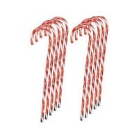 Jingle Time Lighted Candy Cane Pathway Markers (28